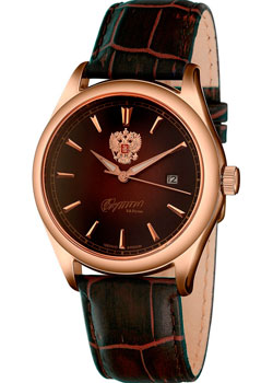 Российские наручные  мужские часы Slava 1863086-300-8215. Коллекция Традиция