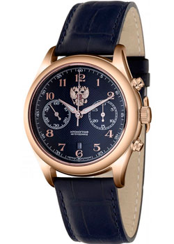 Российские наручные  мужские часы Slava 1883255-300-4617. Коллекция Премьер