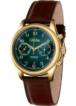 Российские наручные  мужские часы Slava 1889254-300-4617. Коллекция Премьер