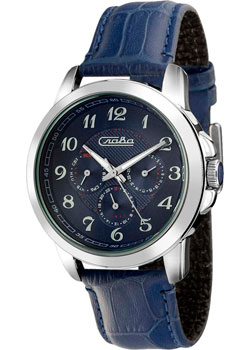 Российские наручные  мужские часы Slava 2251241-6P29-300. Коллекция Традиция