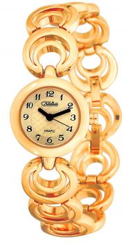 Российские наручные  женские часы Slava 6003081-2035. Коллекция Инстинкт