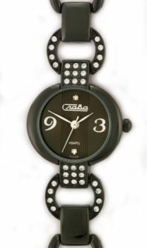 Российские наручные  женские часы Slava 6024093-2035. Коллекция Инстинкт