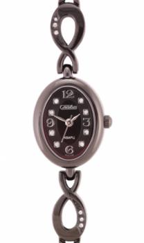 Российские наручные  женские часы Slava 6034098-2035. Коллекция Инстинкт