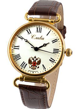 Slava Российские наручные  мужские часы Slava 8089053-300-2409. Коллекция Премьер
