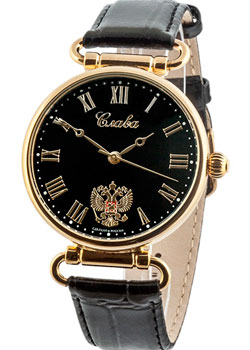 Slava Российские наручные  мужские часы Slava 8089069-300-2409. Коллекция Премьер