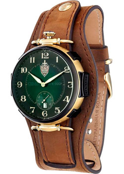 Российские наручные  мужские часы Slava 9624429-300-2555. Коллекция КГБ