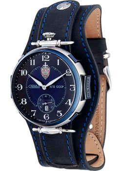 Российские наручные  мужские часы Slava 9627431-300-2555. Коллекция КГБ