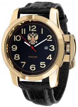 Российские наручные  мужские часы Slava C2959390-2115-300. Коллекция Атака