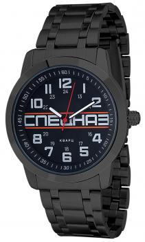 Российские наручные  мужские часы Slava C2974407-2115-100. Коллекция Атака