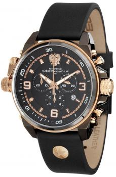 Российские наручные  мужские часы Slava C9574357-5030.D. Коллекция Верховный главнокомандующий РФ