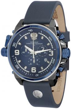 Российские наручные  мужские часы Slava C9577358-5030.D. Коллекция Верховный главнокомандующий РФ