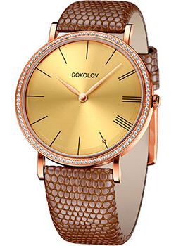 fashion наручные женские часы Sokolov 110.01.00.001.03.03.2. Коллекция Harmony