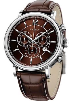 fashion наручные  мужские часы Sokolov 125.30.00.000.06.02.3. Коллекция Motion