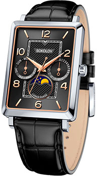 fashion наручные  мужские часы Sokolov 133.30.00.000.06.01.3. Коллекция Credo