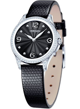 fashion наручные  женские часы Sokolov 137.30.00.001.02.01.2. Коллекция Flirt