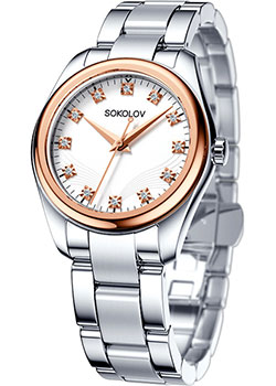 fashion наручные  женские часы Sokolov 140.01.71.000.01.01.2. Коллекция Unity