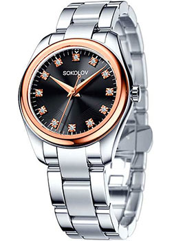 fashion наручные  женские часы Sokolov 140.01.71.000.04.01.2. Коллекция Unity