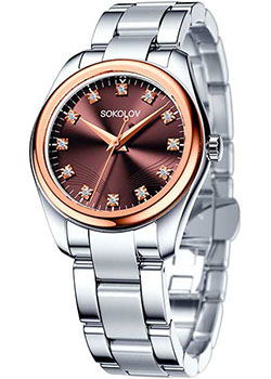 fashion наручные  женские часы Sokolov 140.01.71.000.06.01.2. Коллекция Unity