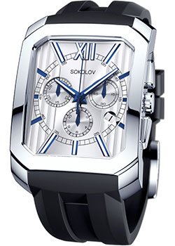 fashion наручные  мужские часы Sokolov 144.30.00.000.01.05.3. Коллекция Gran Turismo