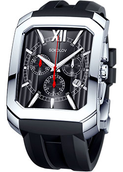 fashion наручные  мужские часы Sokolov 144.30.00.000.02.05.3. Коллекция Gran Turismo