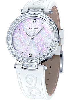 fashion наручные  женские часы Sokolov 147.30.00.001.01.02.2. Коллекция Versailles