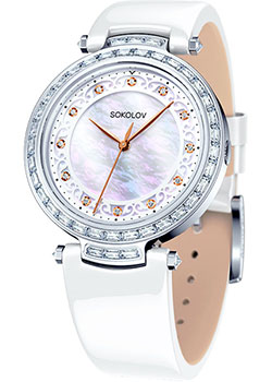 fashion наручные  женские часы Sokolov 147.30.00.001.03.04.2. Коллекция Versailles