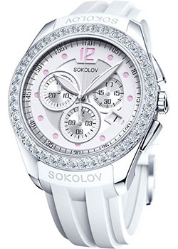 fashion наручные  женские часы Sokolov 149.30.00.001.01.06.2. Коллекция Gran Turismo