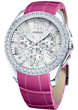 fashion наручные  женские часы Sokolov 149.30.00.001.07.03.2. Коллекция Gran Turismo