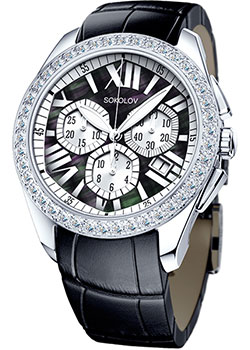 fashion наручные  женские часы Sokolov 149.30.00.001.08.01.2. Коллекция Gran Turismo