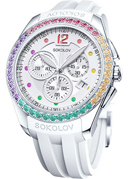 fashion наручные  женские часы Sokolov 149.30.00.008.02.06.2. Коллекция Gran Turismo