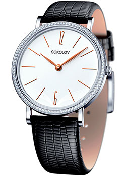 fashion наручные  женские часы Sokolov 153.30.00.001.05.01.2. Коллекция Harmony