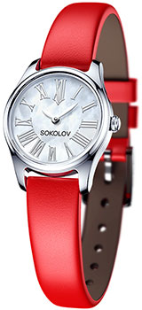 fashion наручные  женские часы Sokolov 155.30.00.000.01.03.2. Коллекция Flirt