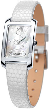 fashion наручные  женские часы Sokolov 156.30.00.000.04.02.2. Коллекция Flirt