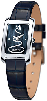 fashion наручные  женские часы Sokolov 156.30.00.000.06.04.2. Коллекция Flirt