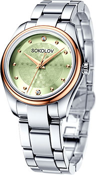 fashion наручные  женские часы Sokolov 158.01.71.000.06.01.2. Коллекция Unity