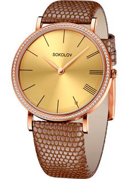 fashion наручные  женские часы Sokolov 210.01.00.001.03.03.2. Коллекция Harmony