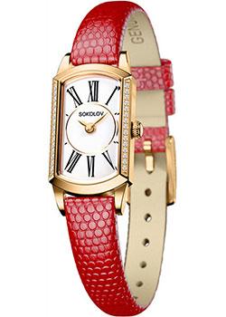 fashion наручные  женские часы Sokolov 222.02.00.001.01.04.3. Коллекция Magic