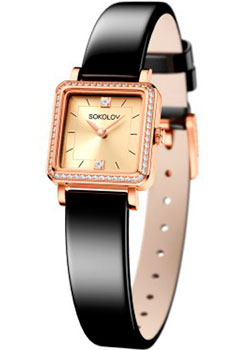 fashion наручные  женские часы Sokolov 232.01.00.001.06.04.2. Коллекция Diva