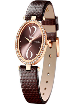fashion наручные  женские часы Sokolov 236.01.00.001.07.07.2. Коллекция Allure