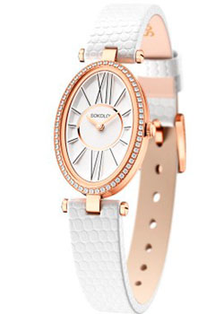 fashion наручные  женские часы Sokolov 236.01.00.100.01.02.2. Коллекция Allure