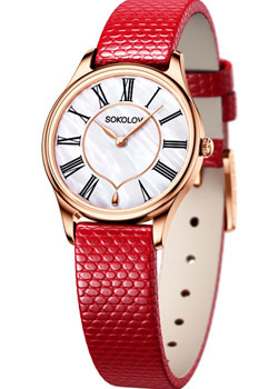 fashion наручные  женские часы Sokolov 238.01.00.000.01.03.2. Коллекция Ideal