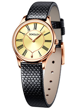 fashion наручные  женские часы Sokolov 238.01.00.000.02.01.2. Коллекция Ideal