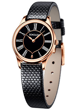 fashion наручные  женские часы Sokolov 238.01.00.000.03.01.2. Коллекция Ideal