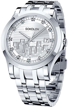 fashion наручные  женские часы Sokolov 303.71.00.000.01.01.2. Коллекция My World
