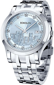 fashion наручные  женские часы Sokolov 303.71.00.000.03.01.2. Коллекция My World