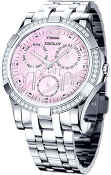 fashion наручные  женские часы Sokolov 305.71.00.001.04.01.2. Коллекция My World