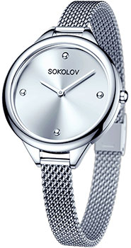 fashion наручные  женские часы Sokolov 306.71.00.000.01.01.2. Коллекция I Want