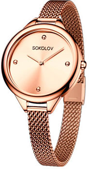 fashion наручные  женские часы Sokolov 306.73.00.000.03.02.2. Коллекция I Want