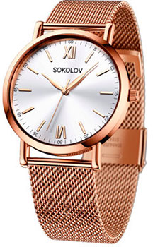 fashion наручные  женские часы Sokolov 309.73.00.000.03.02.2. Коллекция I Want