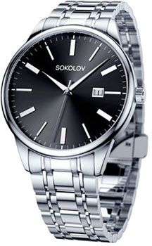 fashion наручные  мужские часы Sokolov 313.71.00.000.02.01.3. Коллекция I Want